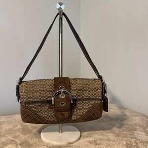 Vintage Coach Soho Y2K Shoulder Bag/Purse